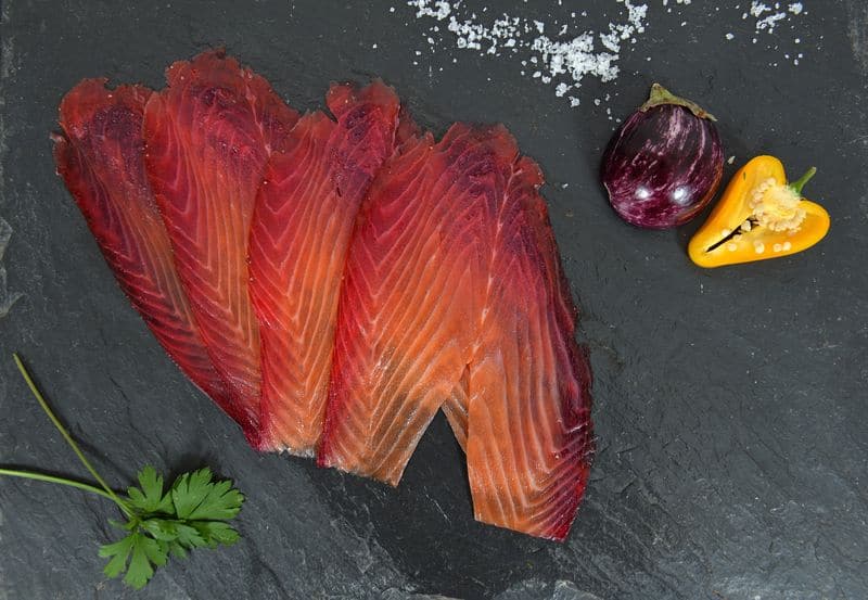 Le saumon mariné betterave – Image 2