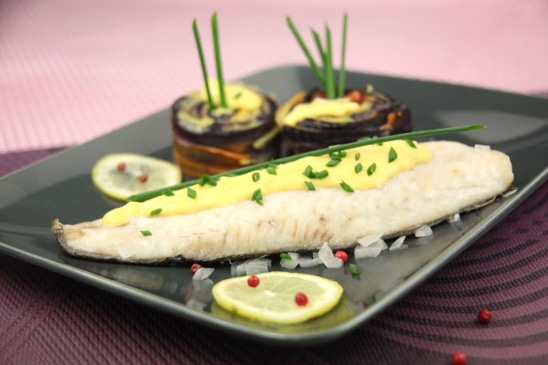 Esturgeon-au-sabayon-de-champagne-et-tourbillon-aux-deux-carottes Goujonnettes de carpe