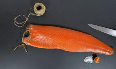 Le filet de saumon fumé ficelle
