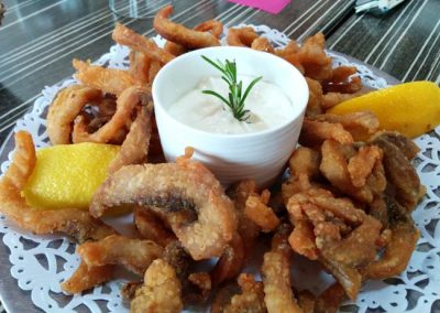 Goujonnettes de carpe frites