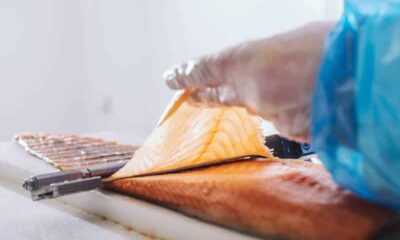 Le saumon fumé - Filet tranché main